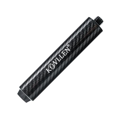 Pool Cue Extension 2'' 3'' 4'' 6'' 8'' 12'' Carbon Fiber Billiard Cue Extension G1230