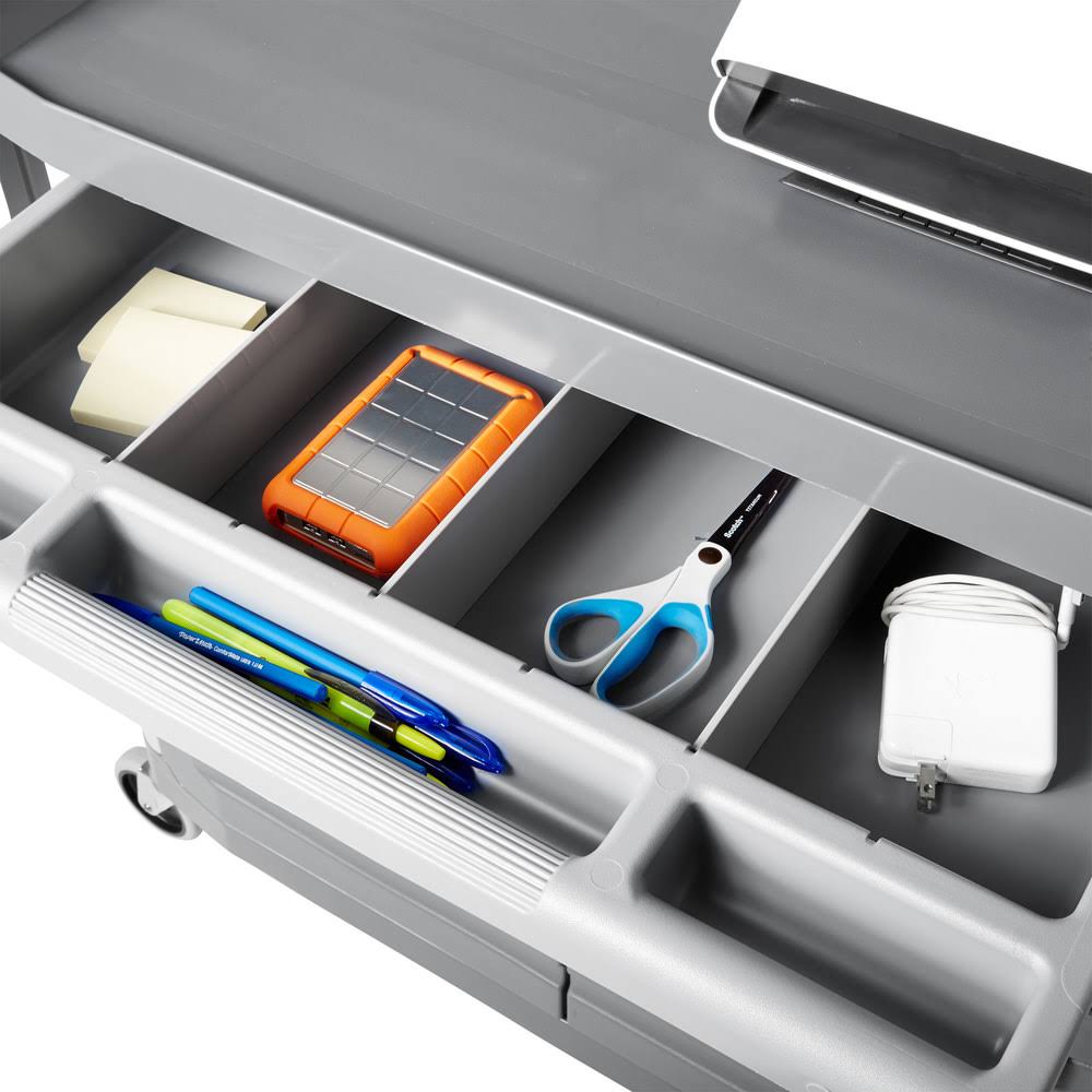 Gray Instrument Cart Q853