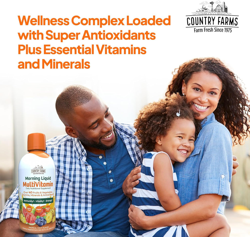 Morning Liquid Multivitamin, 32 fl oz N9830