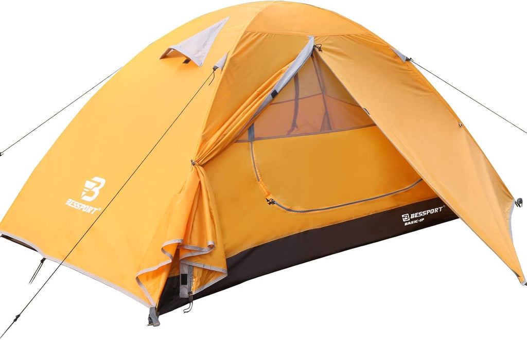 Camping Tent 1 2 3 Person Waterproof Two Doors Lightweight Y32500