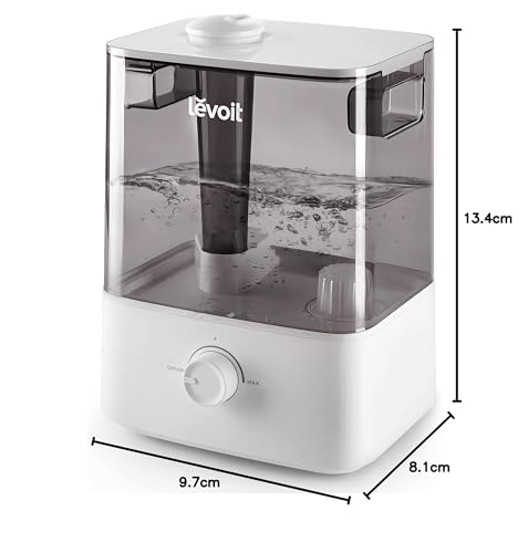 6L Smart Cool Mist Top Fill Humidifier, Gray J78206