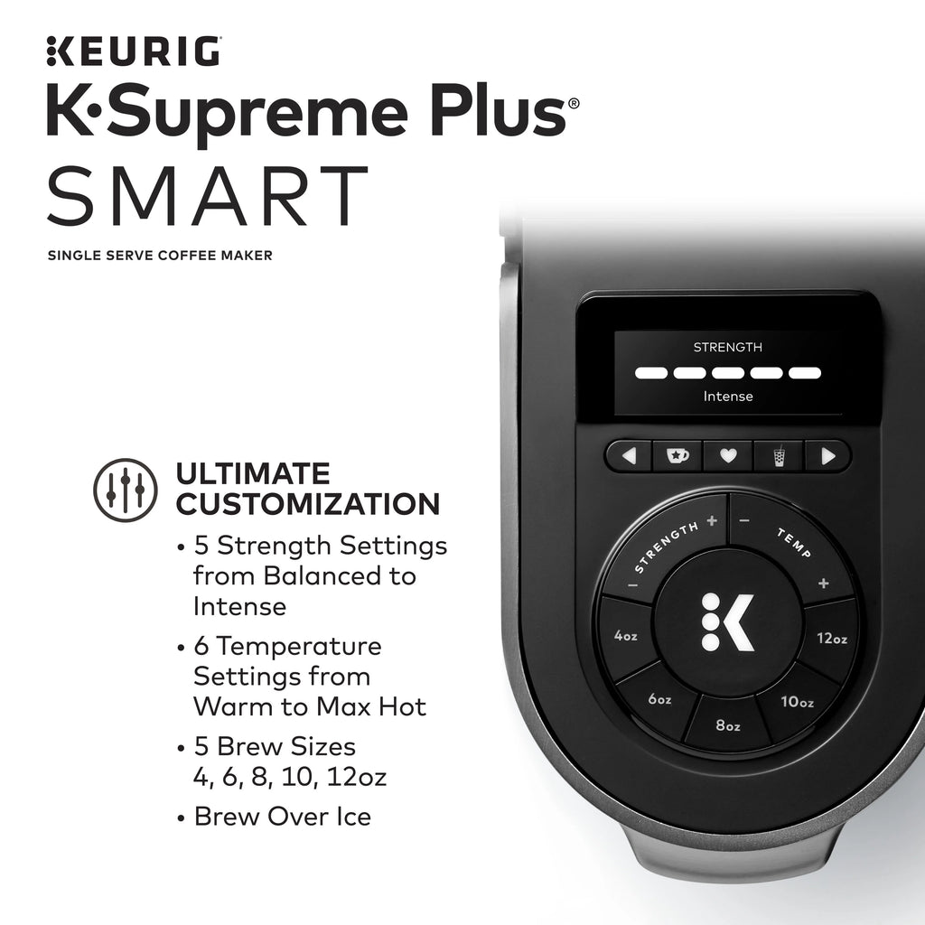 Black Single Serve K-Cup Pod Coffee Maker T6724