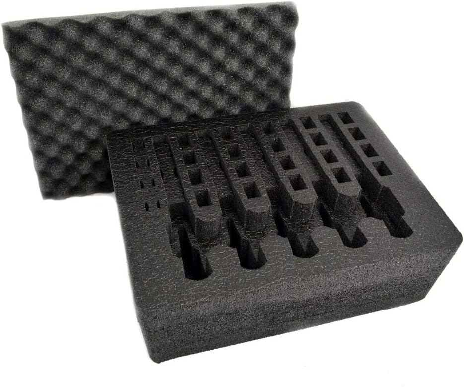 24 Magazine Foam Insert for Pelican 1550 Case 2 Piece Set K27258