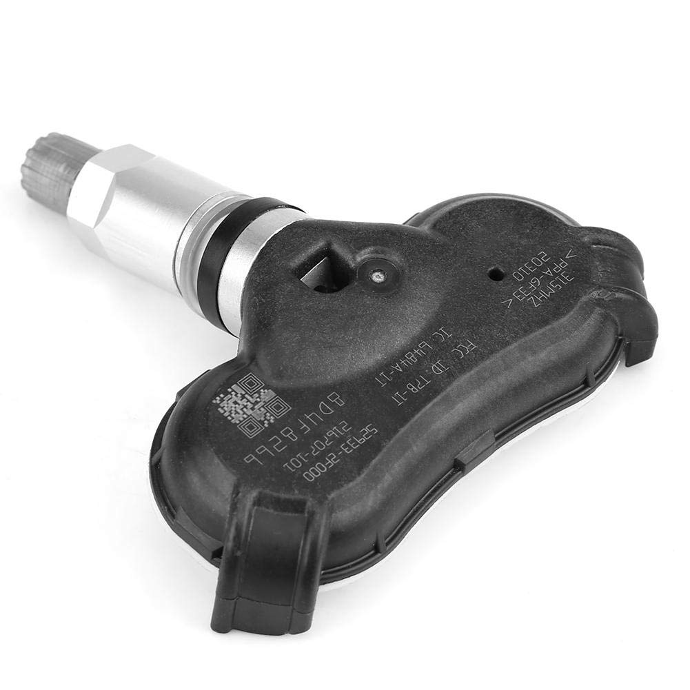 4pcs Car TPMS Tire Pressure Sensor Black Silver V466333