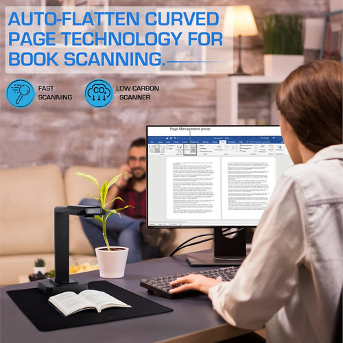 20MP Portable Overhead Document Camera Scanner N517
