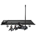 3 Ton Heavy Duty Floor Jack Jack Stands Creeper Combo Black C56822