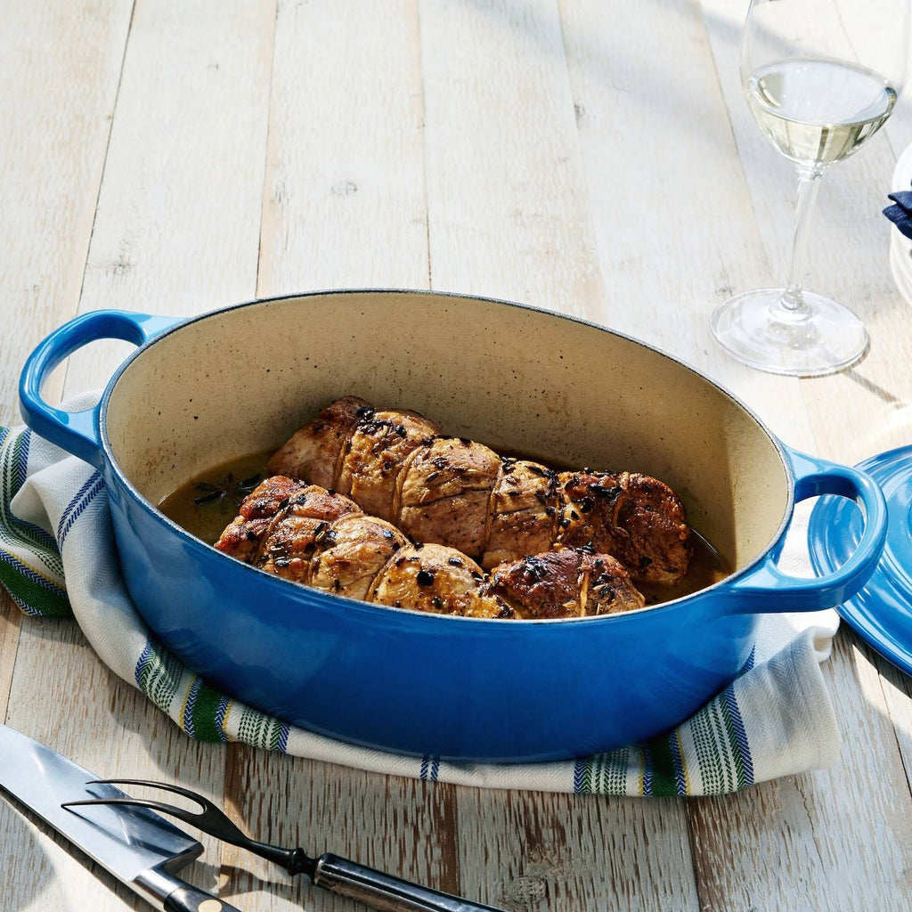 1-Quart Cast Iron Oval Dutch Oven E706776