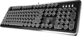 Wired USB Mechanical Keyboard in Black and Chrome B224169