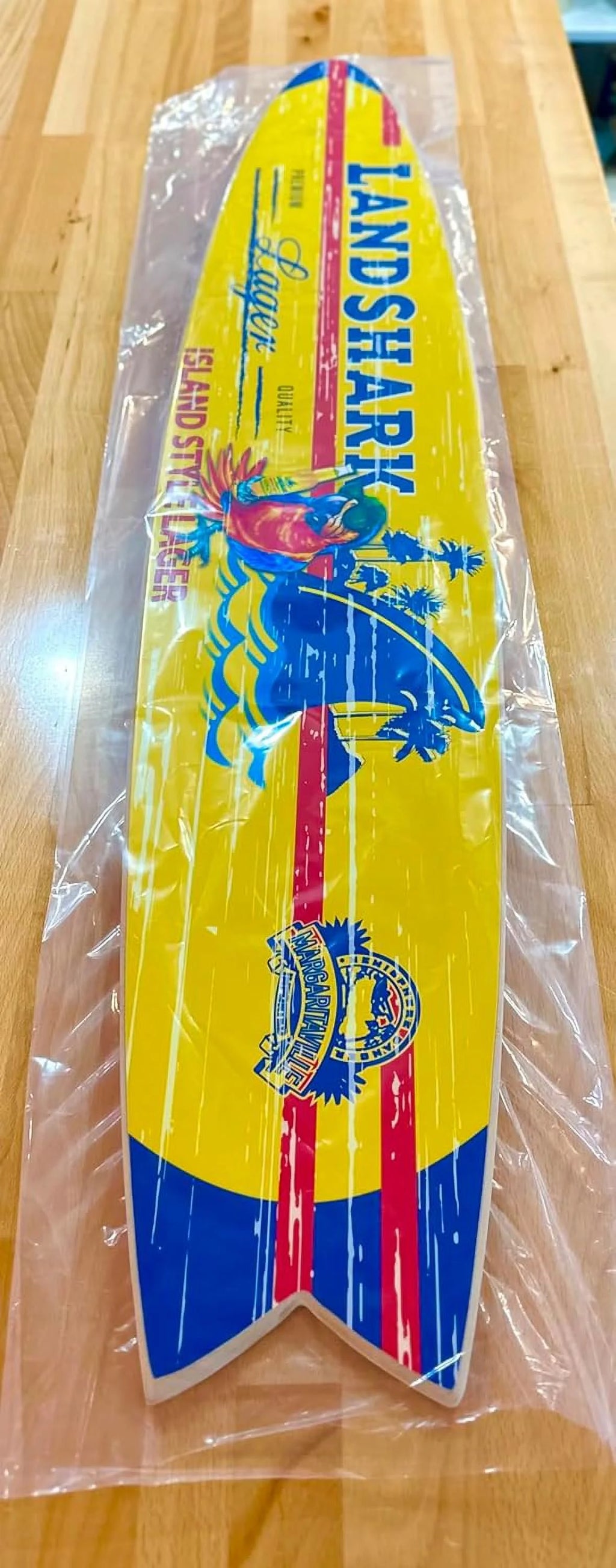 Parrot Fishtail Surfboard 46.5 In X 9 In X .05 In G4060