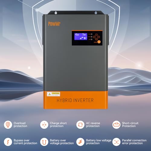 5000W 48V Off Grid Pure Sine Wave Inverter Charger with MPPT Charger Q362