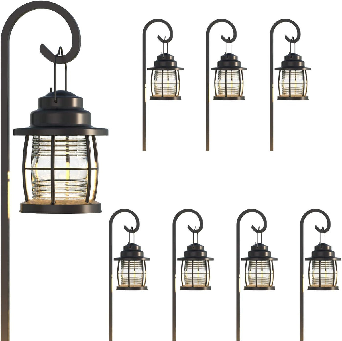 1.1 Watt LED Landscape Path Lights 8 Pack E3120