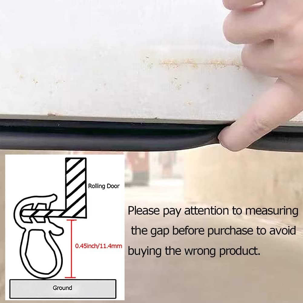 10Ft EPDM Rubber Car Door Seal Strip E2527