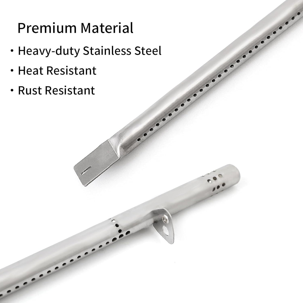 4 Pack 16.5 inch Stainless Steel Grill Burner Replacement Q7083