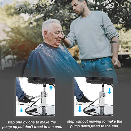 Black Heavy Duty Swivel Hydraulic Pump Barber Salon Chair X3916