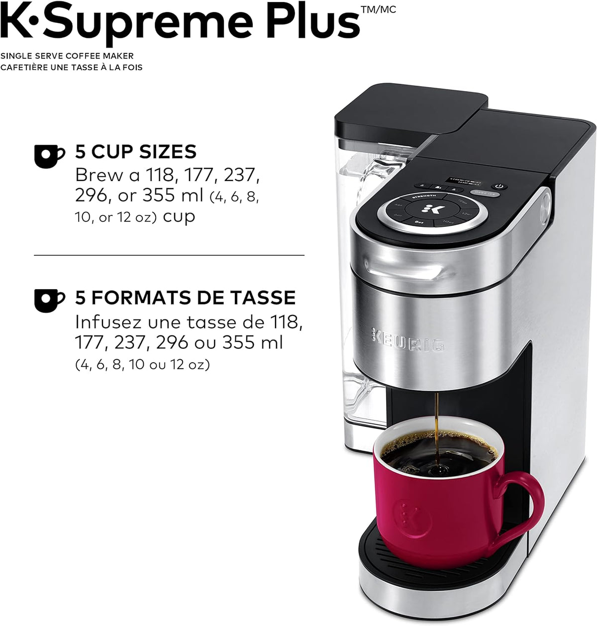 Single Serve K-Cup Pod Coffee Maker C78367