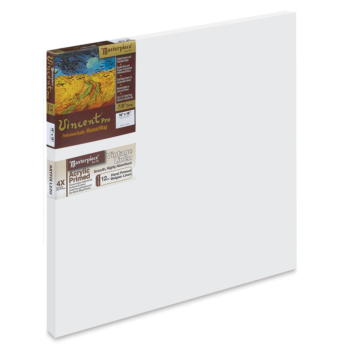 Vintage Acrylic Primed Belgian Linen Canvas Y553726