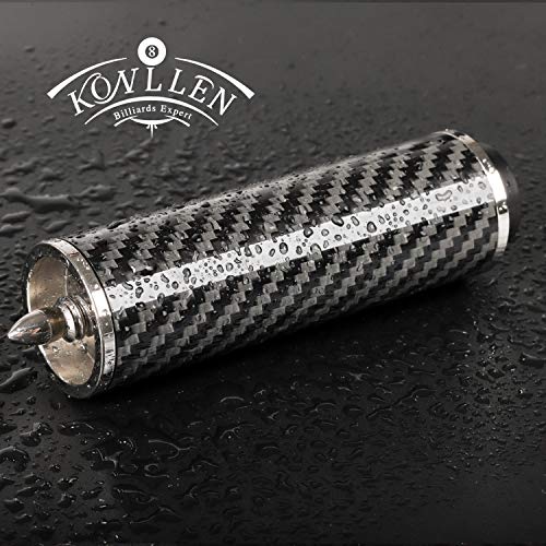 Pool Cue Extension 2'' 3'' 4'' 6'' 8'' 12'' Carbon Fiber Billiard Cue Extension G1230