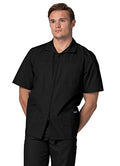 Zippered Short Sleeved Scrub Jacket P30435