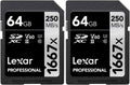 64GB SDHC/SDXC UHS-II Memory Card 2 Pack T897