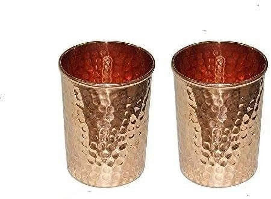 Pure Copper Glass Cup (Pack of 2) C978