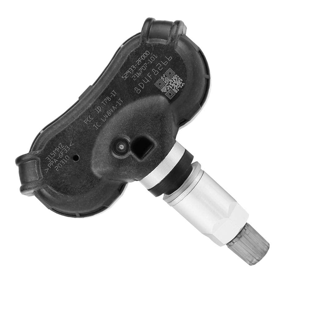 4pcs Car TPMS Tire Pressure Sensor Black Silver V466333