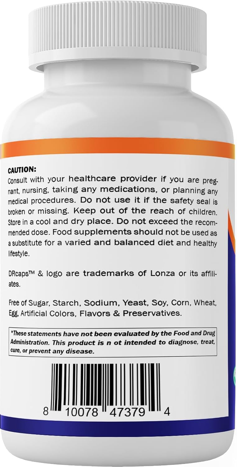 20 Billion per Capsule 60 Count Lactobacillus Plantarum DR Capsule K1711