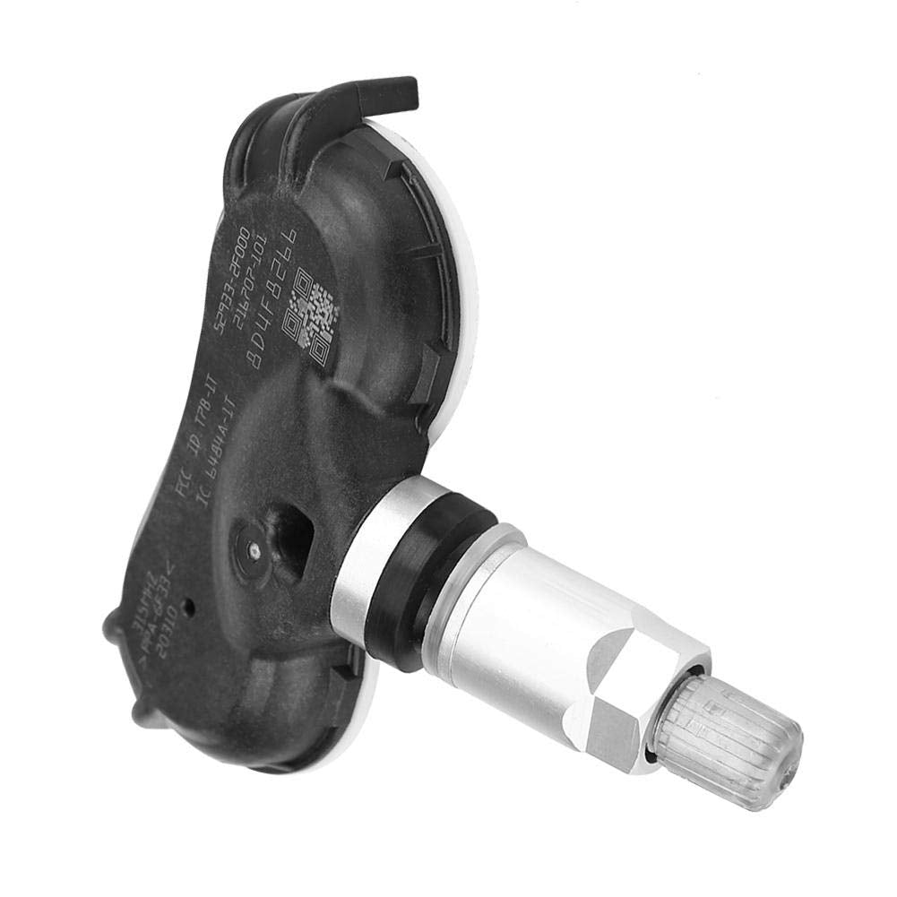 4pcs Car TPMS Tire Pressure Sensor Black Silver V466333