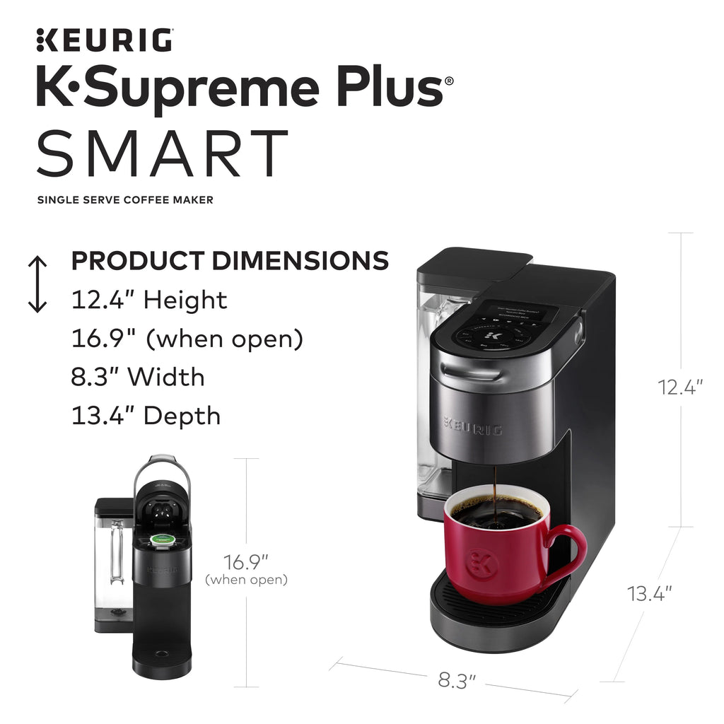 Black Single Serve K-Cup Pod Coffee Maker T6724