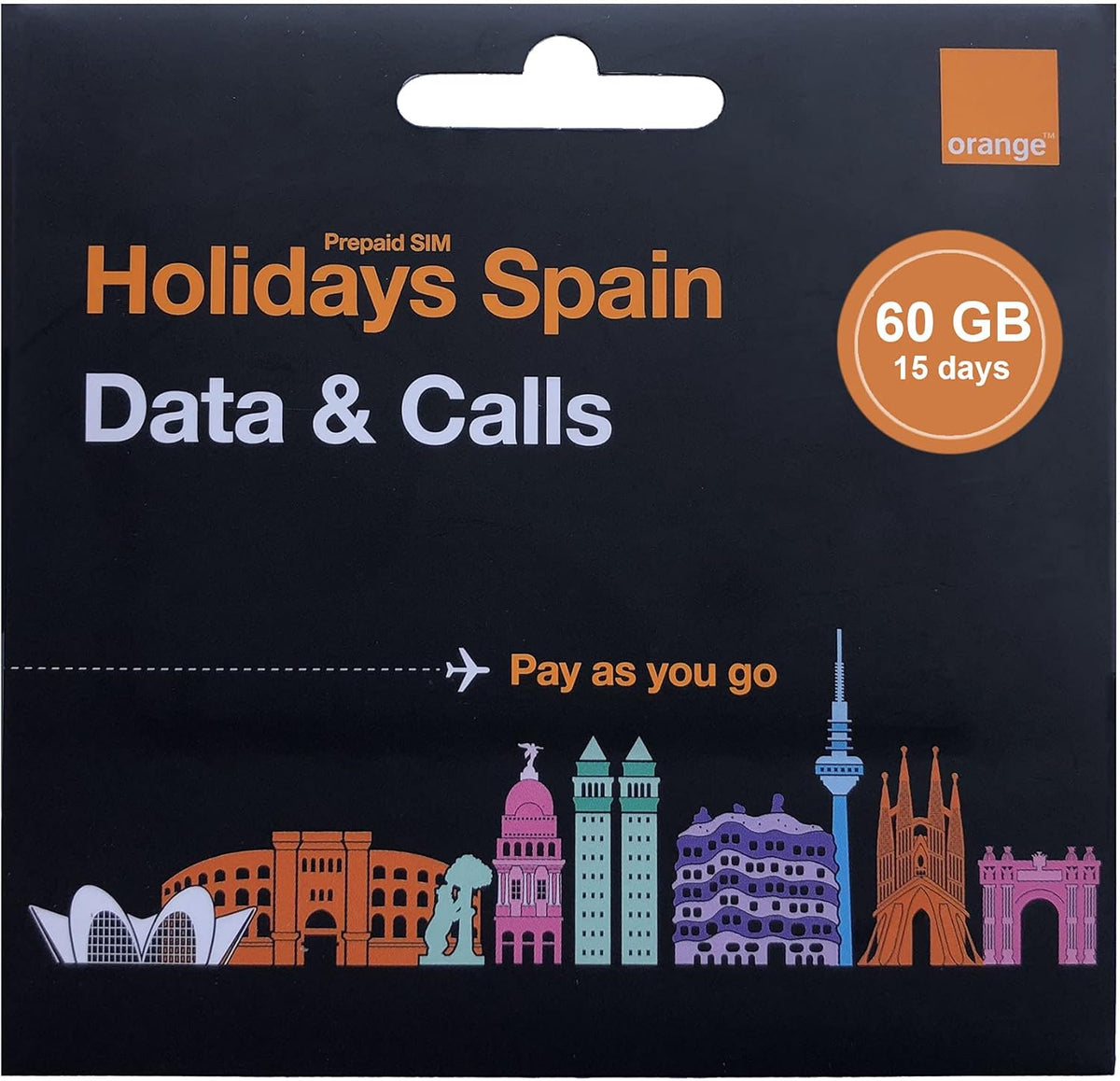 Orange Prepaid SIM Card 60 GB Pack of 2 N943