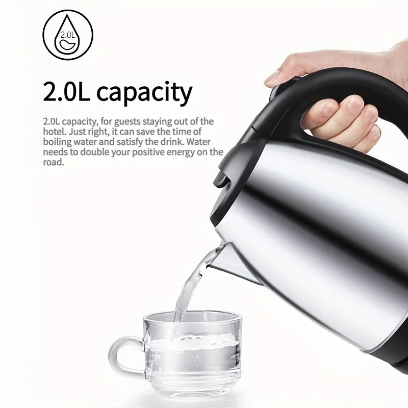 Large Capacity Stainless Steel Electric Kettle with Thermal Insulation P80627