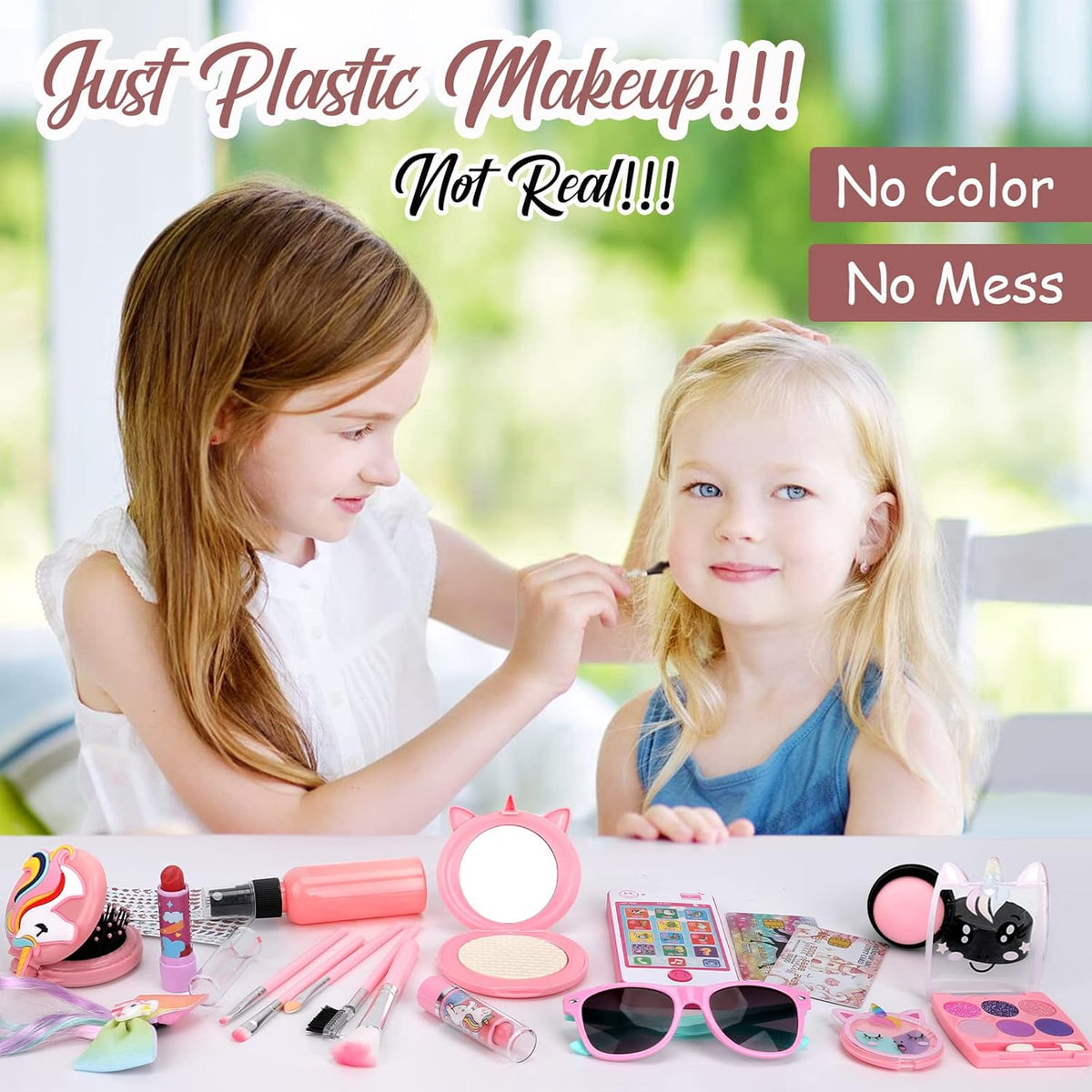 Fake Pretend Makeup Purse with Kids Phone Q873