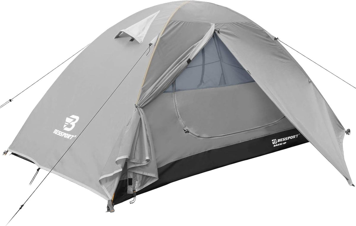 Camping Tent 1 2 3 Person Waterproof Two Doors Lightweight Y32500