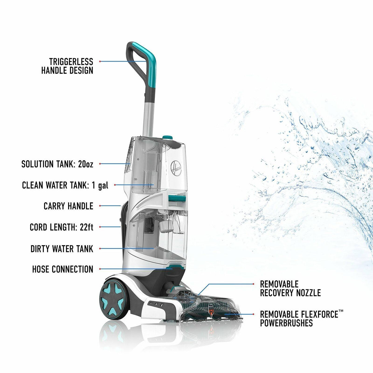 Teal Carpet Cleaner S75916