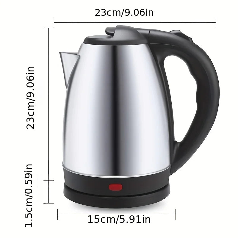Large Capacity Stainless Steel Electric Kettle with Thermal Insulation P80627