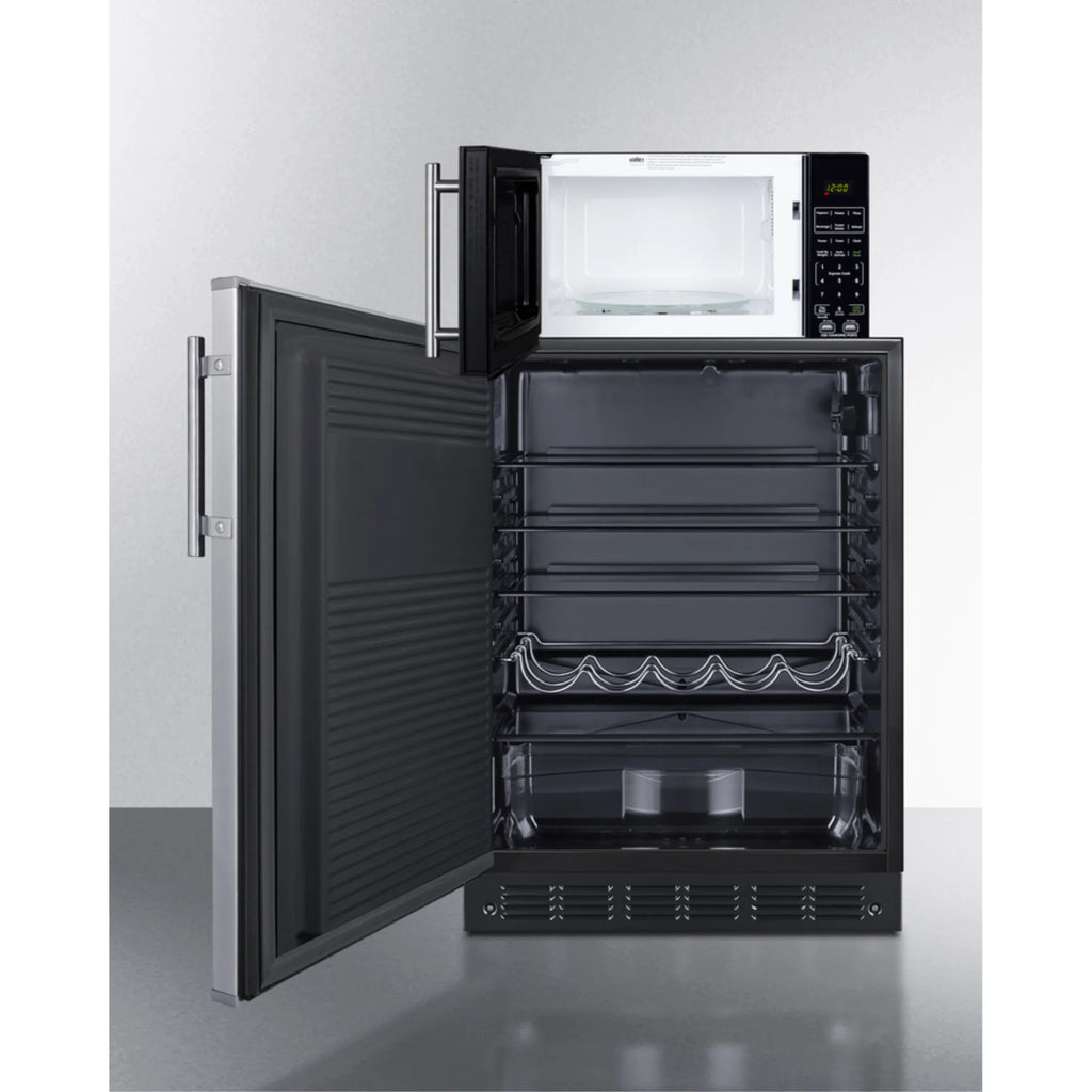 24" Wide 5.1 Cu. Ft. Left Hinge Compact Freezerless Refrigerator S254