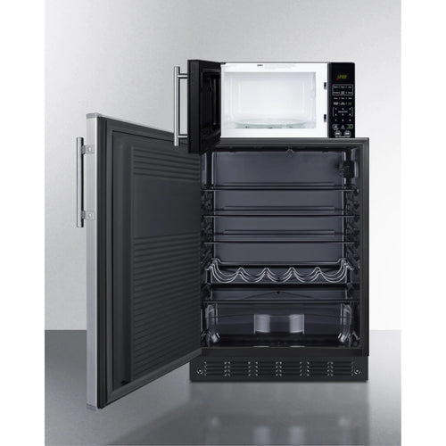 24" Wide 5.1 Cu. Ft. Left Hinge Compact Freezerless Refrigerator S254