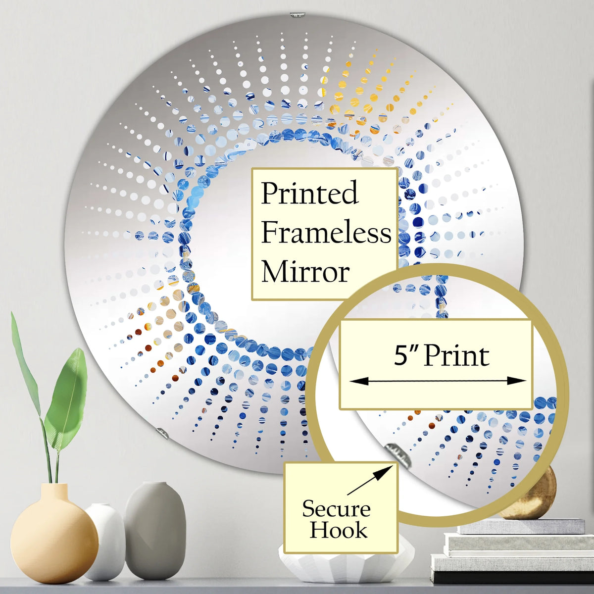 Round Wall Mirror T88183