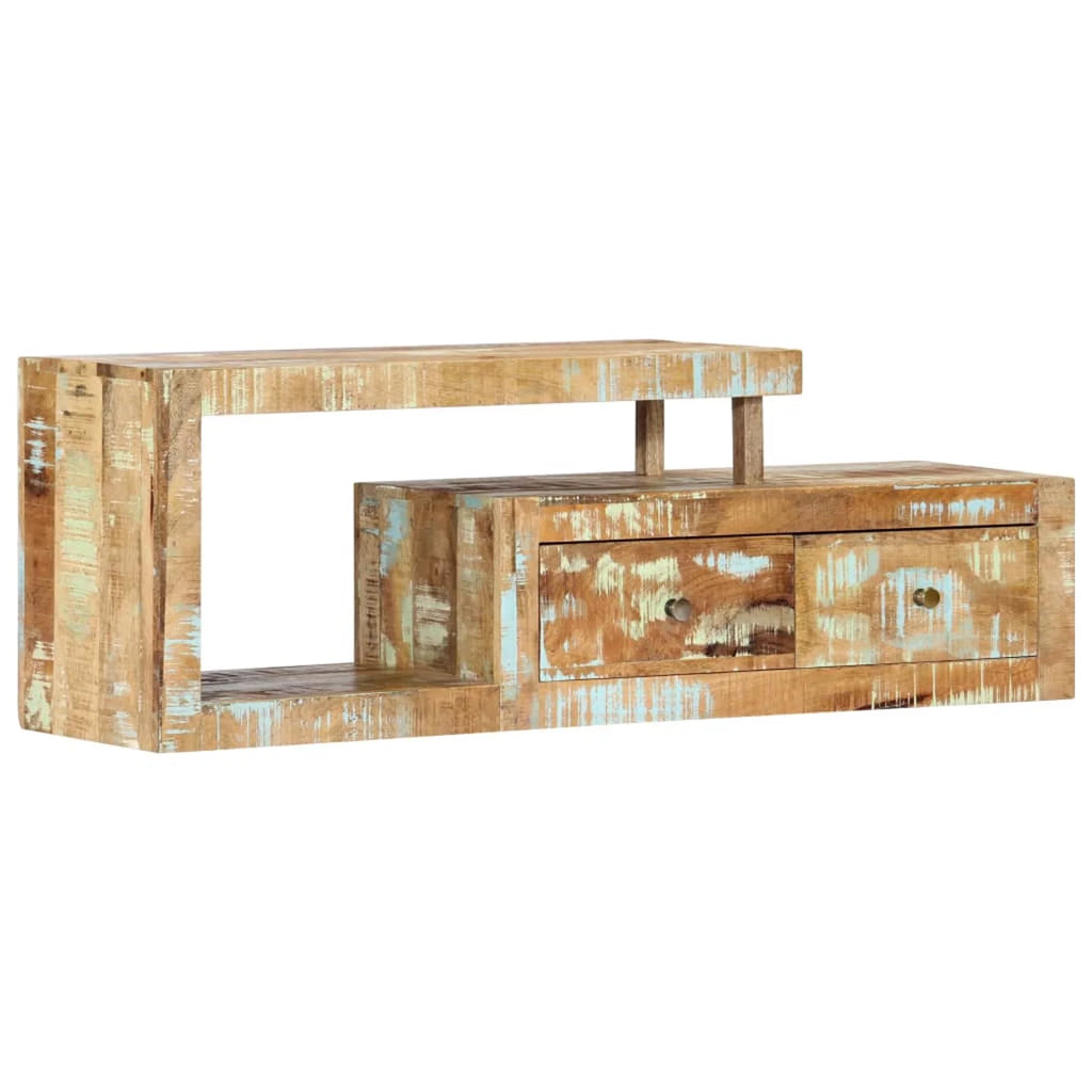 Reclaimed Wood TV Cabinet with Storage Drawers H666298