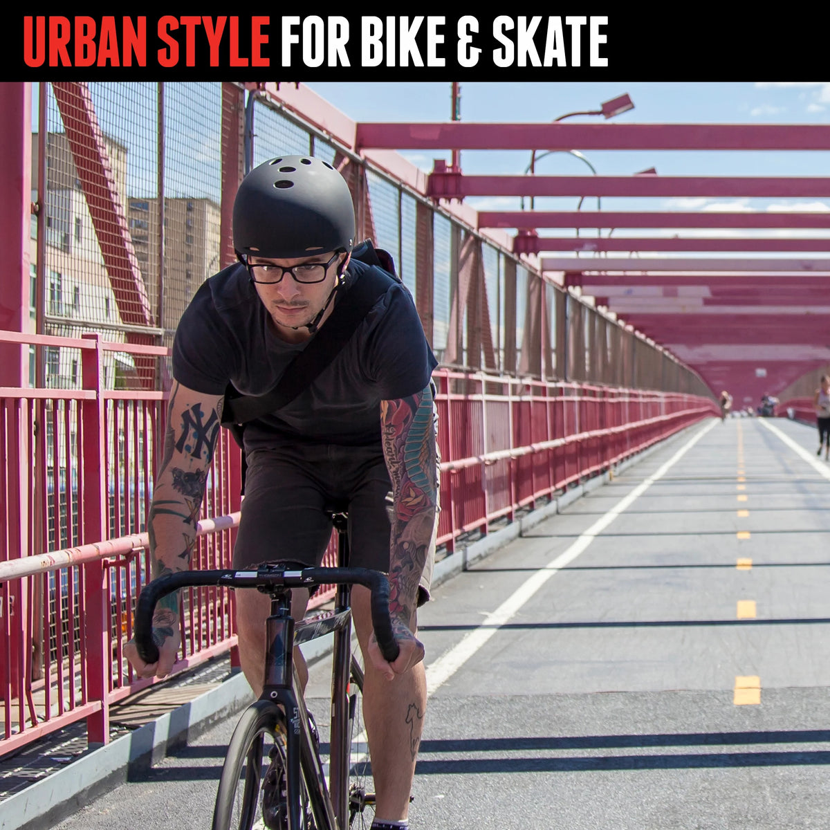 Gotham Dual MIPS Skateboard and Bike Helmet E725