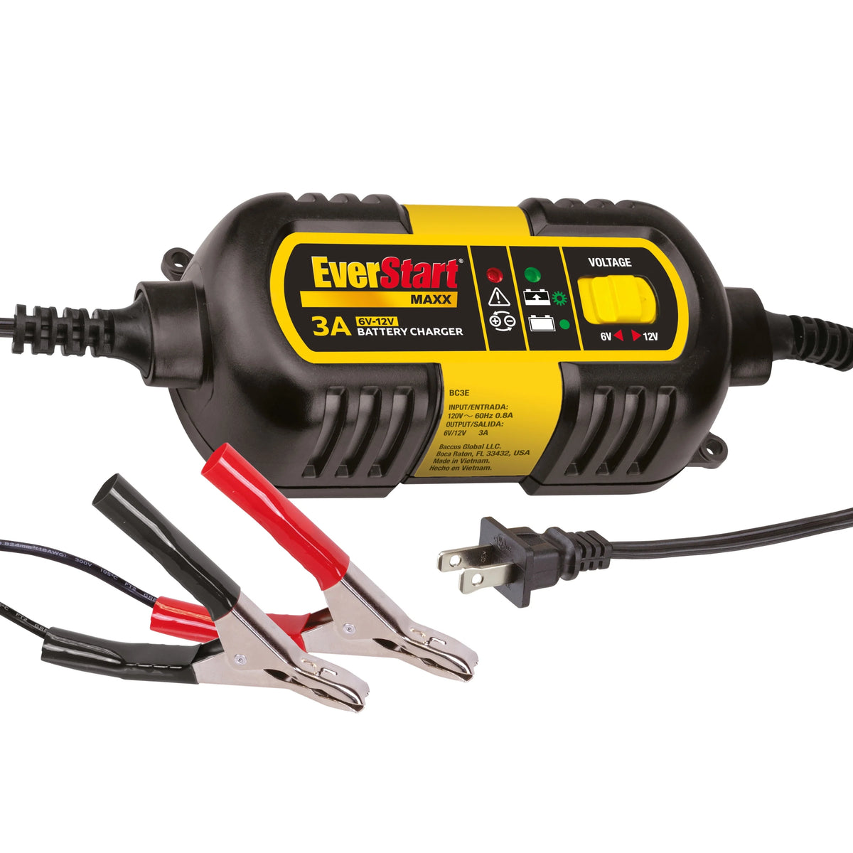 3 Amp 6V/12V Automotive Battery Charger S46841