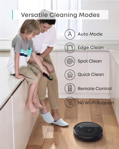 Black Robot Vacuum Cleaner A90842