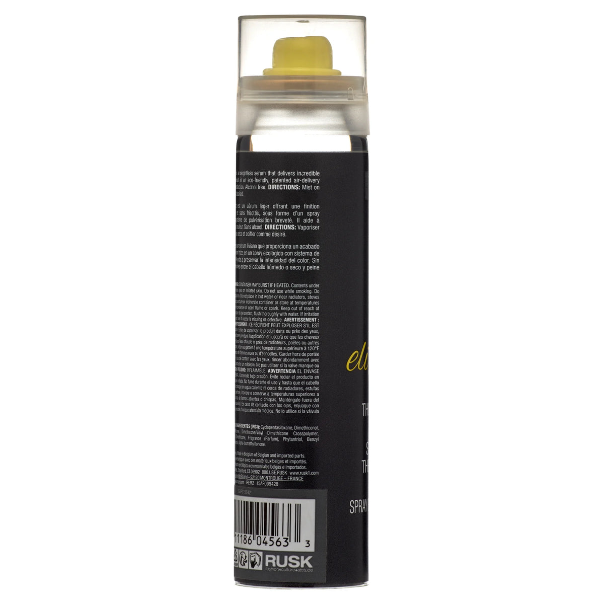 Rusk Elixir Mist Hairspray 2.5 Oz L73058