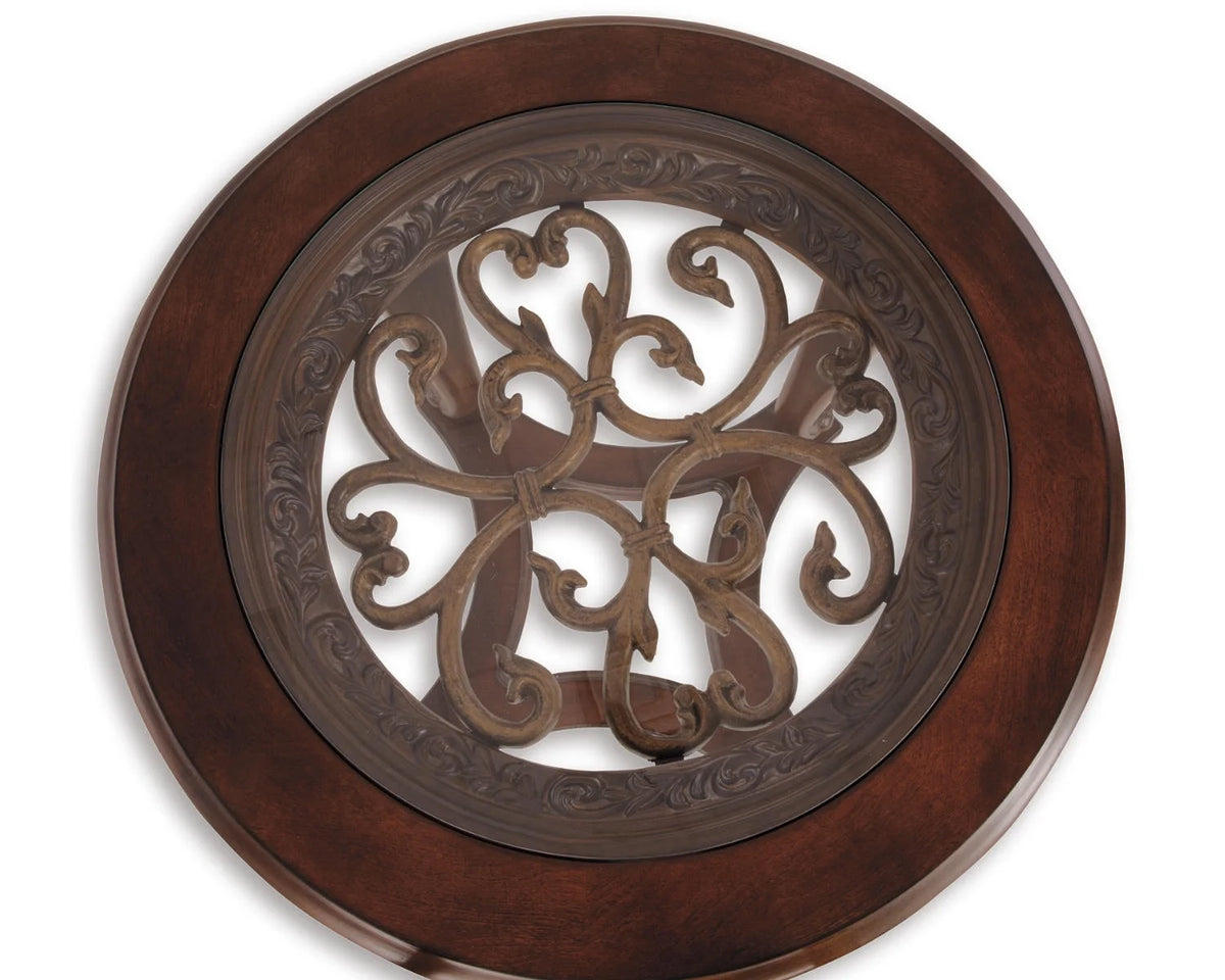 Dark Brown End Table N3304