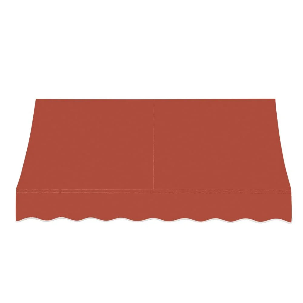 Terracotta Fixed Awning Acrylic Fabric X9122