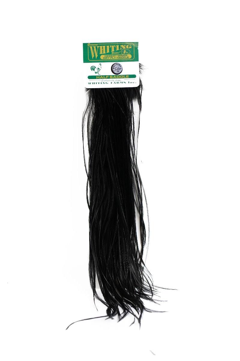 Hackle 1/2 Saddle - Dark Brown Dun S49705