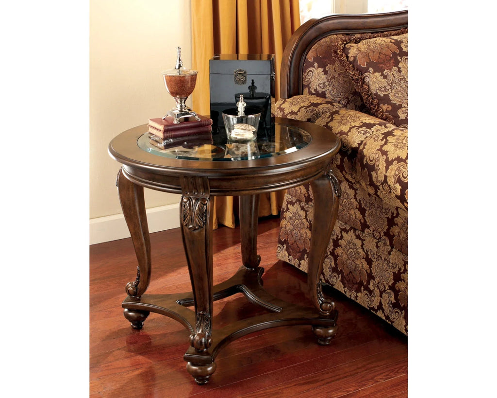 Dark Brown End Table N3304