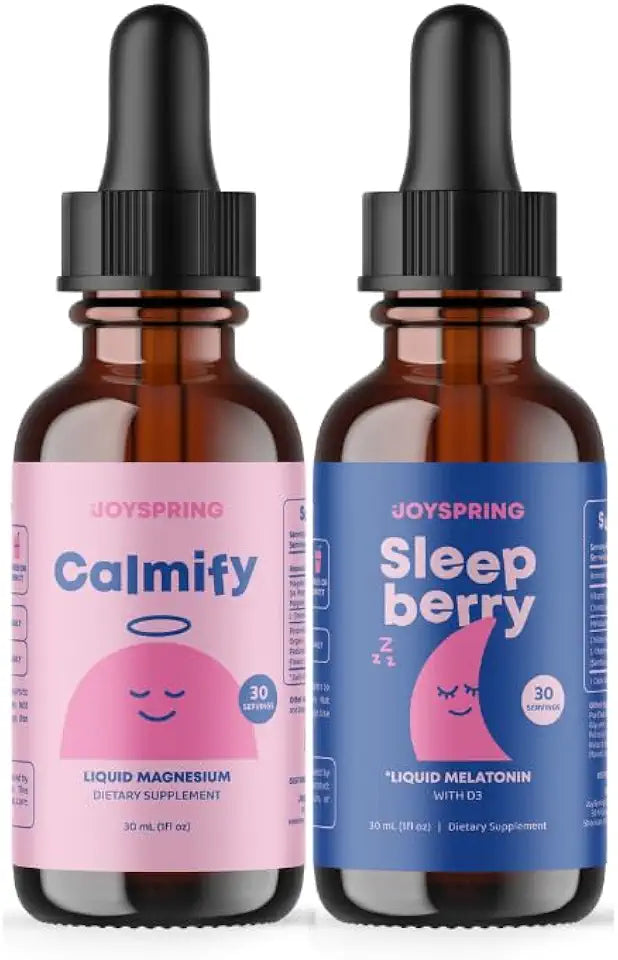 Magnesium Glycinate and Liquid Melatonin for Kids R785