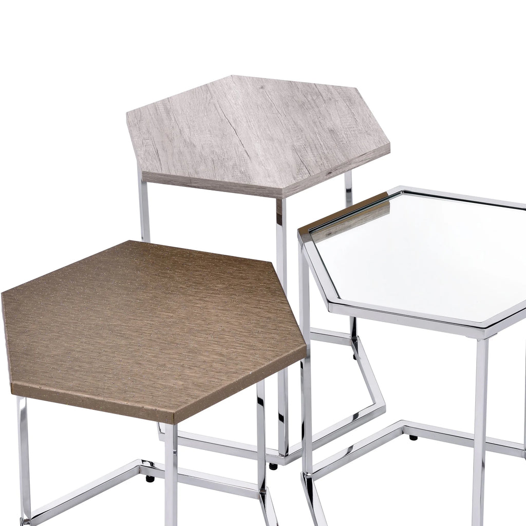 Chrome Nesting Tables P665464