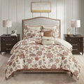 Red King Jacquard Comforter Bedding Set R84243