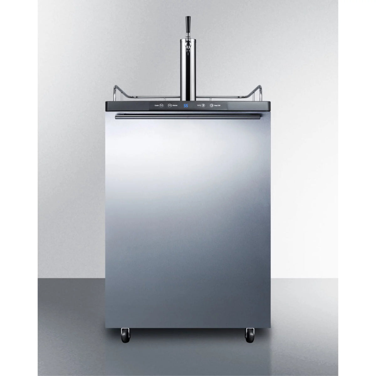 Built-in Beer Dispenser with Digital Thermostat and Stainless Steel Door G4514